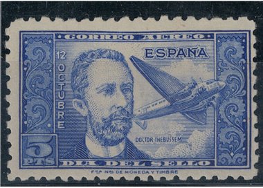 SPAGNA 1944 Giornata del francobollo MNH**