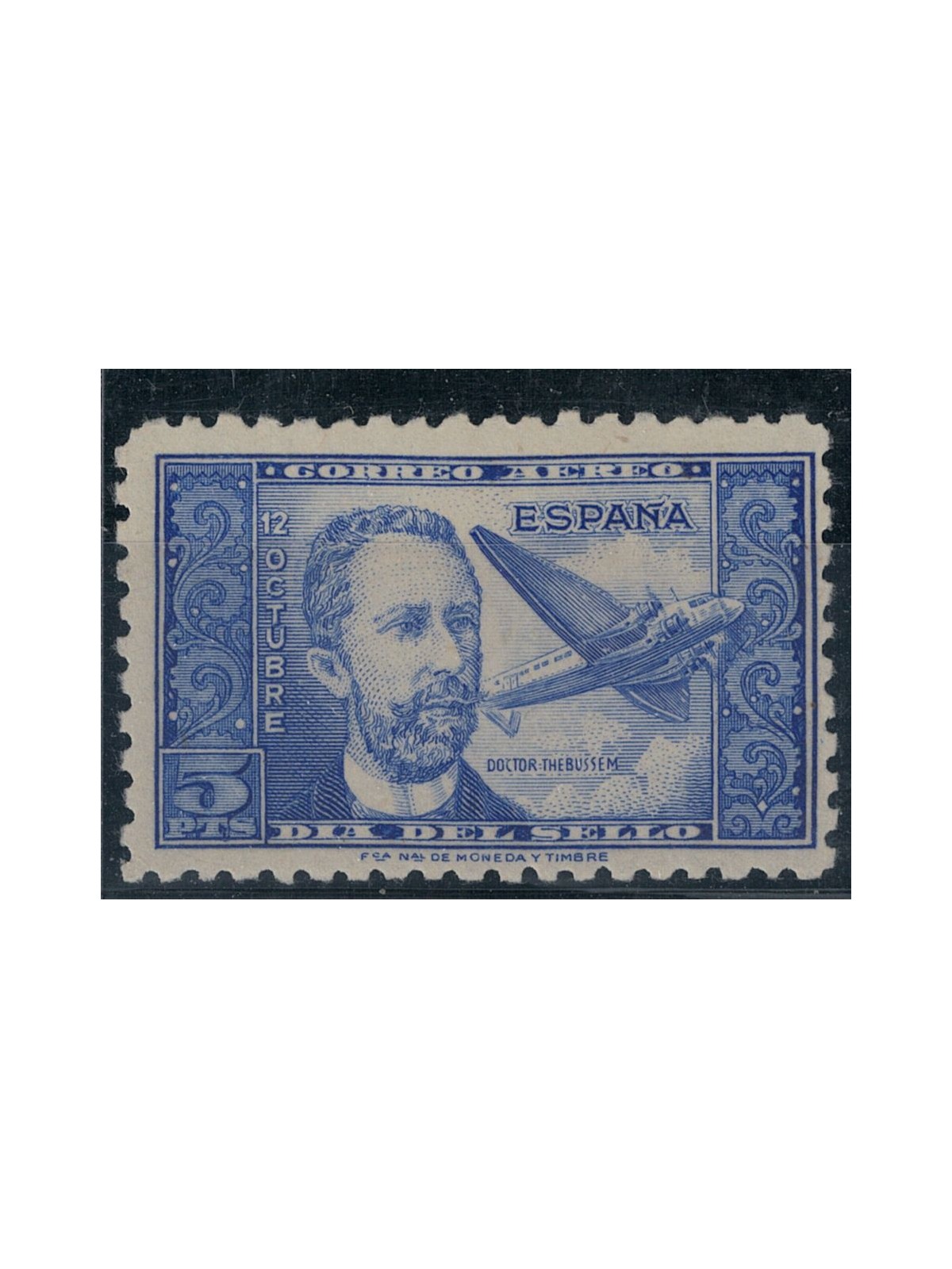 SPAIN 1944 Stamp Day MNH**