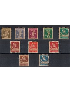 SWITZERLAND 1924-28 Various subjects 10v MNH**