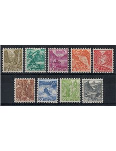 SWITZERLAND 1936 Views 9v MNH**