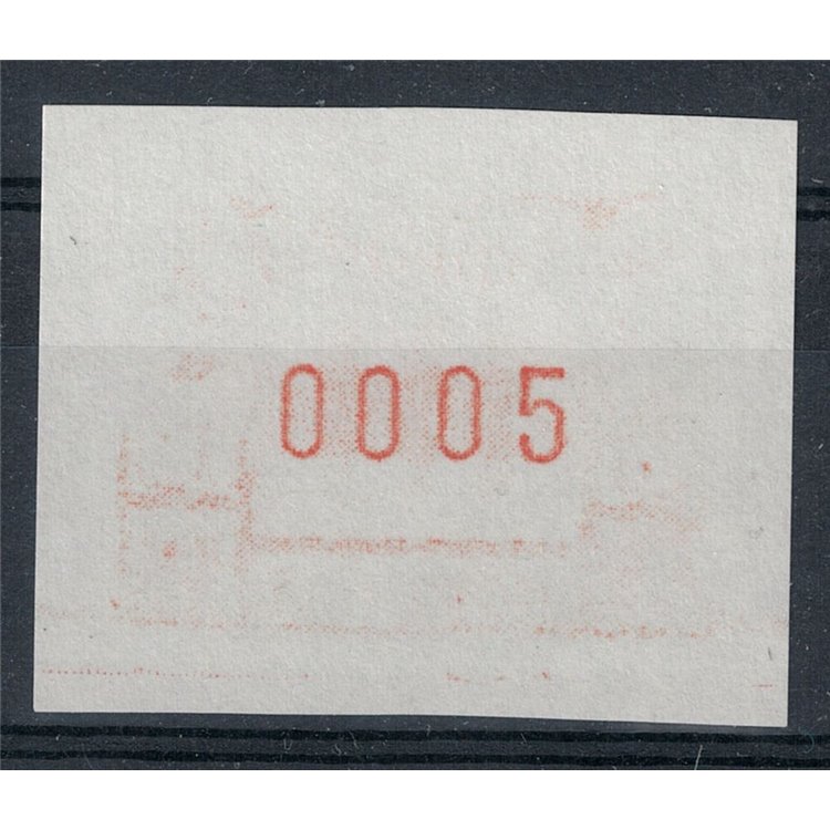 SWITZERLAND 1993 Automatic, Variety 5c with fading print MNH**