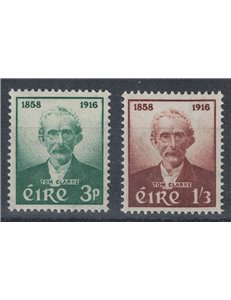 IRLANDA 1958 Thomas J. Clarke 2v MNH**