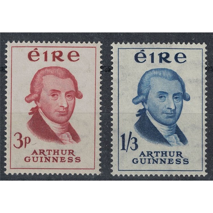 IRLANDA 1959 Arthur Guinness 2v MNH**