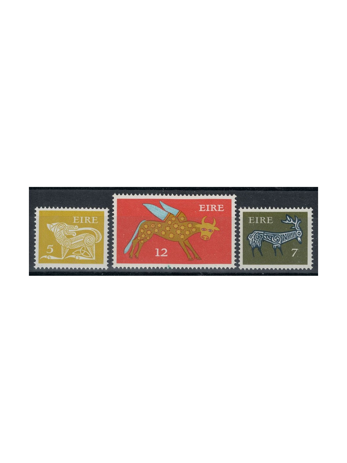IRLANDA 1974 Animali simbolici 3v MNH**