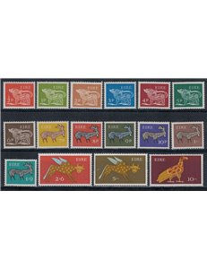 IRLANDA 1968 Animali simbolici 16v MNH**