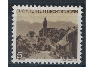 LIECHTENSTEIN 1949 Veduta MNH**