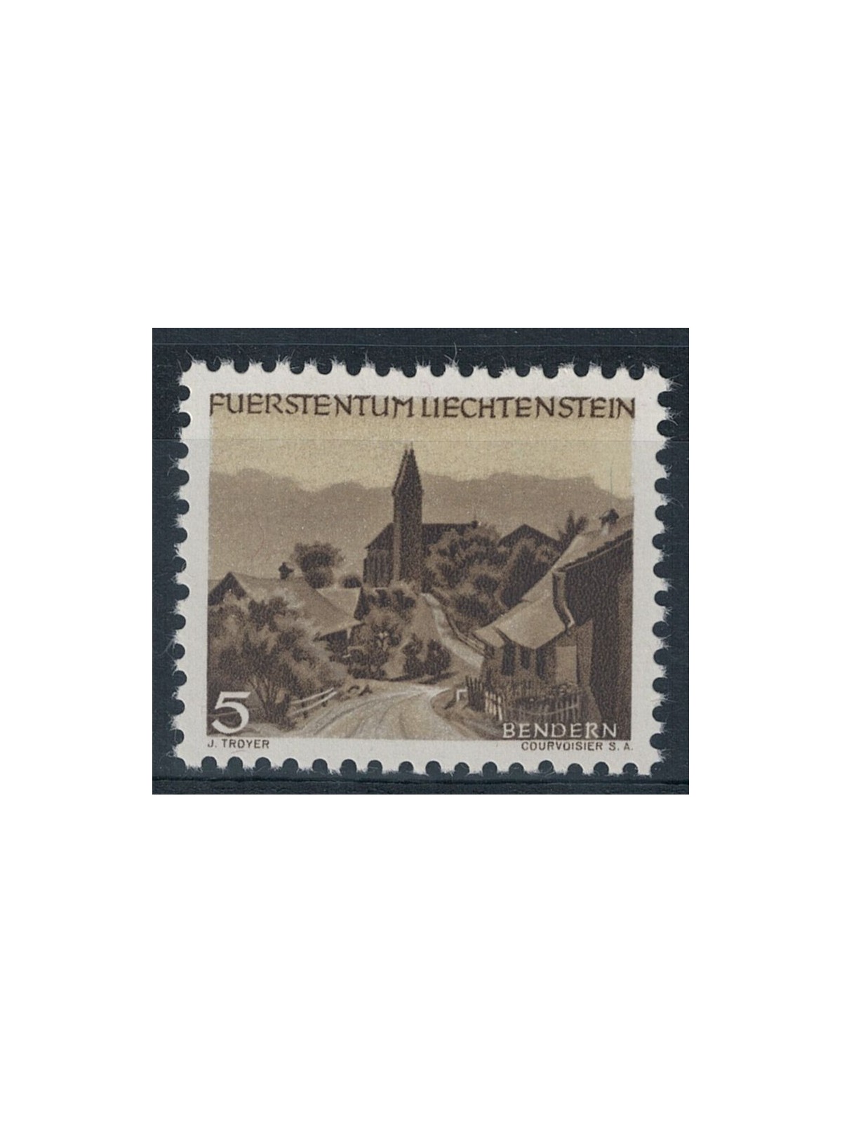 LIECHTENSTEIN 1949 View MNH**