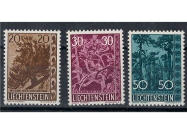 LIECHTENSTEIN 1960 Alberi e arbusti 3v MNH**