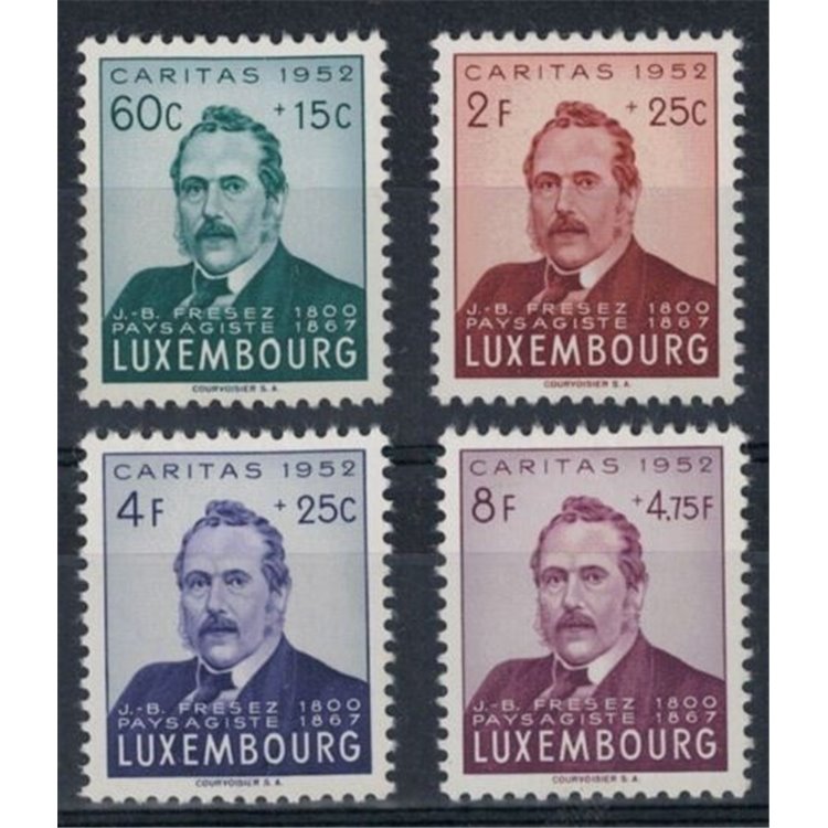 LUXEMBOURG 1952 Caritas, for children 4v MNH**