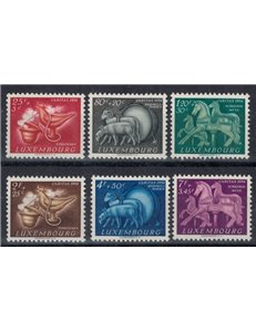 LUXEMBOURG 1954 Caritas, for children 6v MNH**