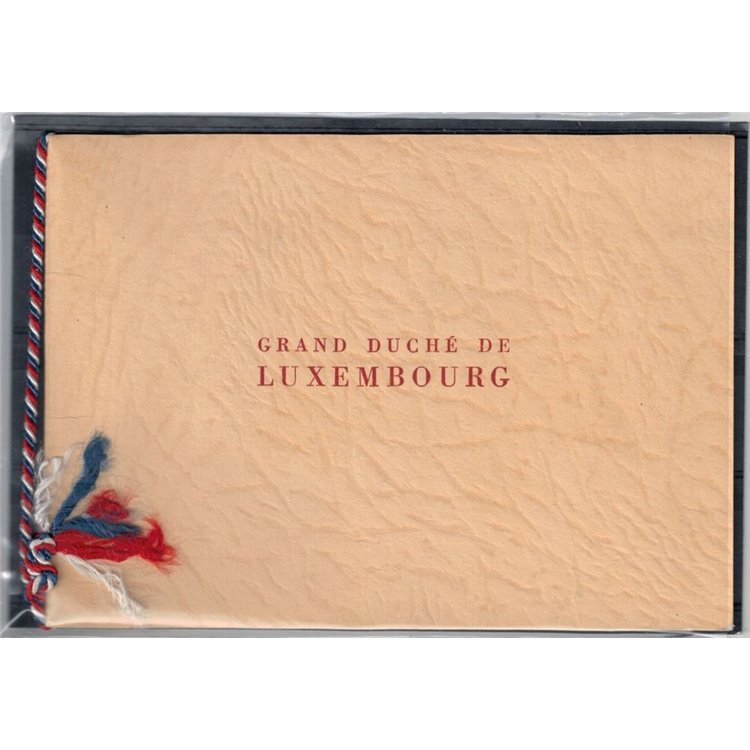 LUXEMBOURG 1949 Official booklet Grand Duchess Charlotte anniversary MNH**