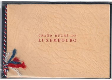 LUXEMBOURG 1949 Official booklet Grand Duchess Charlotte anniversary MNH**