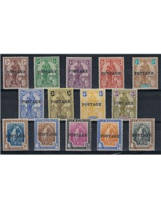 MALTA 1926 Allegorie soprastampati Postage 14v MH*