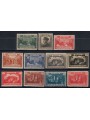 MONACO 1922 Effigy of Albert I and views 11v MNH**