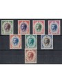 MONACO 1955 Effigy of Rainier III 8v MNH**