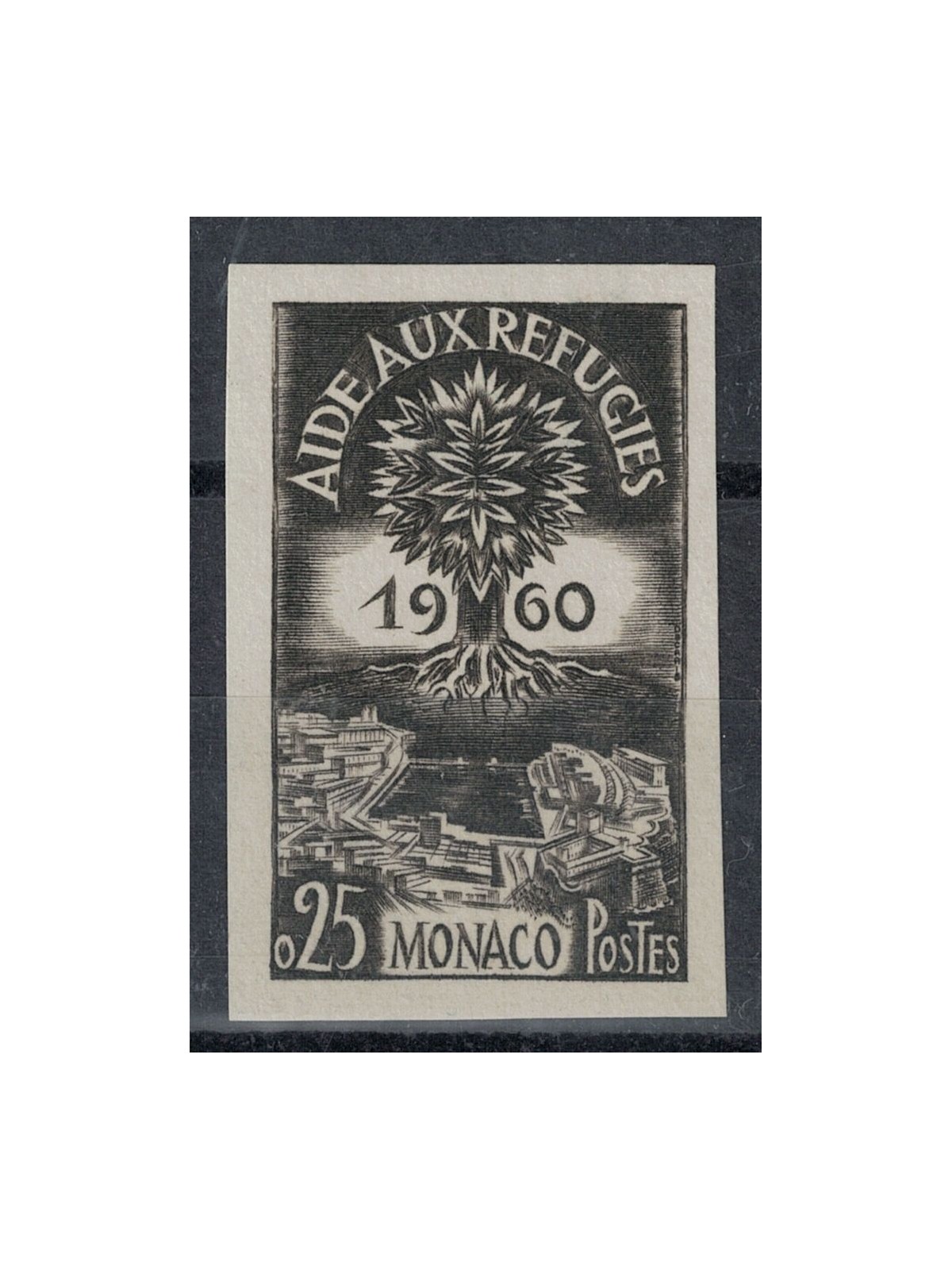 MONACO 1960 Luxury trial Year of the Refugee 1v MNH**