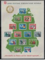 GERMANIA DDR 1964 15° Anniversario della Repubblica BF MNH**