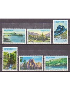 ALBANIA 1965 Vedute 6v MNH**