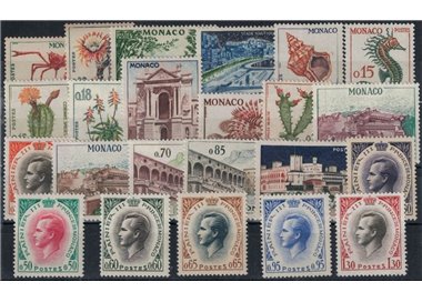MONACO 1960-65 Soggetti diversi 23v MNH**