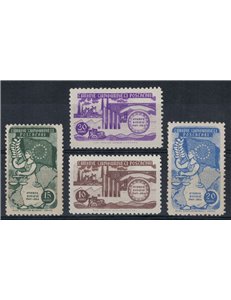 TURCHIA 1954 Consiglio d'Europa 4v MNH**