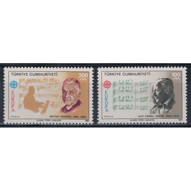 TURCHIA 1985 Europa 2v MNH**