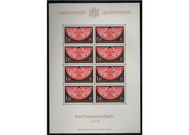 LIECHTENSTEIN 1975 Imperial Treasury of Vienna m/s MNH**