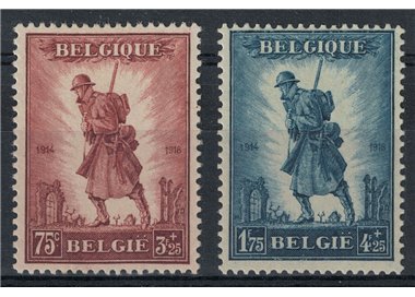 BELGIO 1932 Fanteria belga 2v MH*