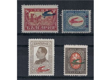 BULGARIA 1927 Airmail 4v MH*