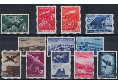 BULGARIA 1940 Airmail 12v MNH**