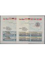 CECOSLOVACCHIA 1982 Commissione del Danubio 2 BF MNH**