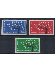 CIPRO 1962 Europa 3v MNH**