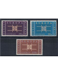 CIPRO 1963 Europa 3v MNH**