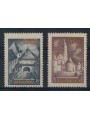 CROATIA 1941 Zagreb Expo overprinted in gold 2v MNH**