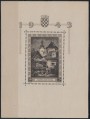 CROATIA 1943 Zagreb Philatelic Exhibition s/s MNH**