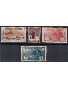 FRANCIA 1926-27 Pro orfani di guerra 4v MH*