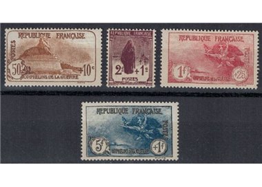 FRANCE 1926-27 Pro war orphans 4v MH*