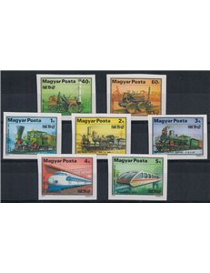 UNGHERIA 1979 Iva 79, expo del trasporto, non dentellati 7v MNH**