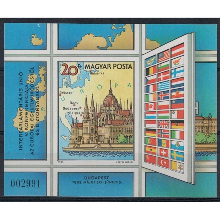 HUNGARY 1983 Interparliamentary Conference (ND) s/s MNH**