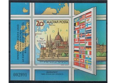 HUNGARY 1983 Interparliamentary Conference (ND) s/s MNH**
