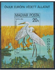 HUNGARY 1980 Nature Protection (ND) s/s MNH**