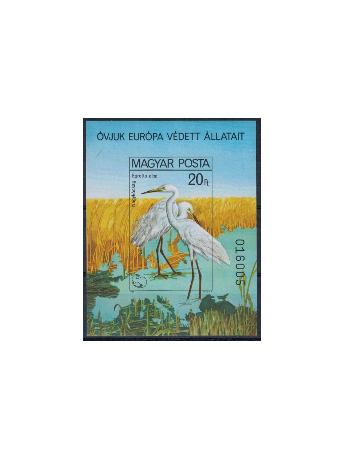 HUNGARY 1980 Nature Protection (ND) s/s MNH**