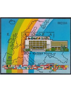 HUNGARY 1983 Security Conference KSZE (ND) s/s MNH**