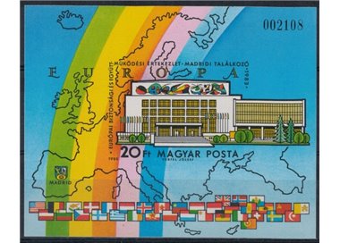HUNGARY 1983 Security Conference KSZE (ND) s/s MNH**