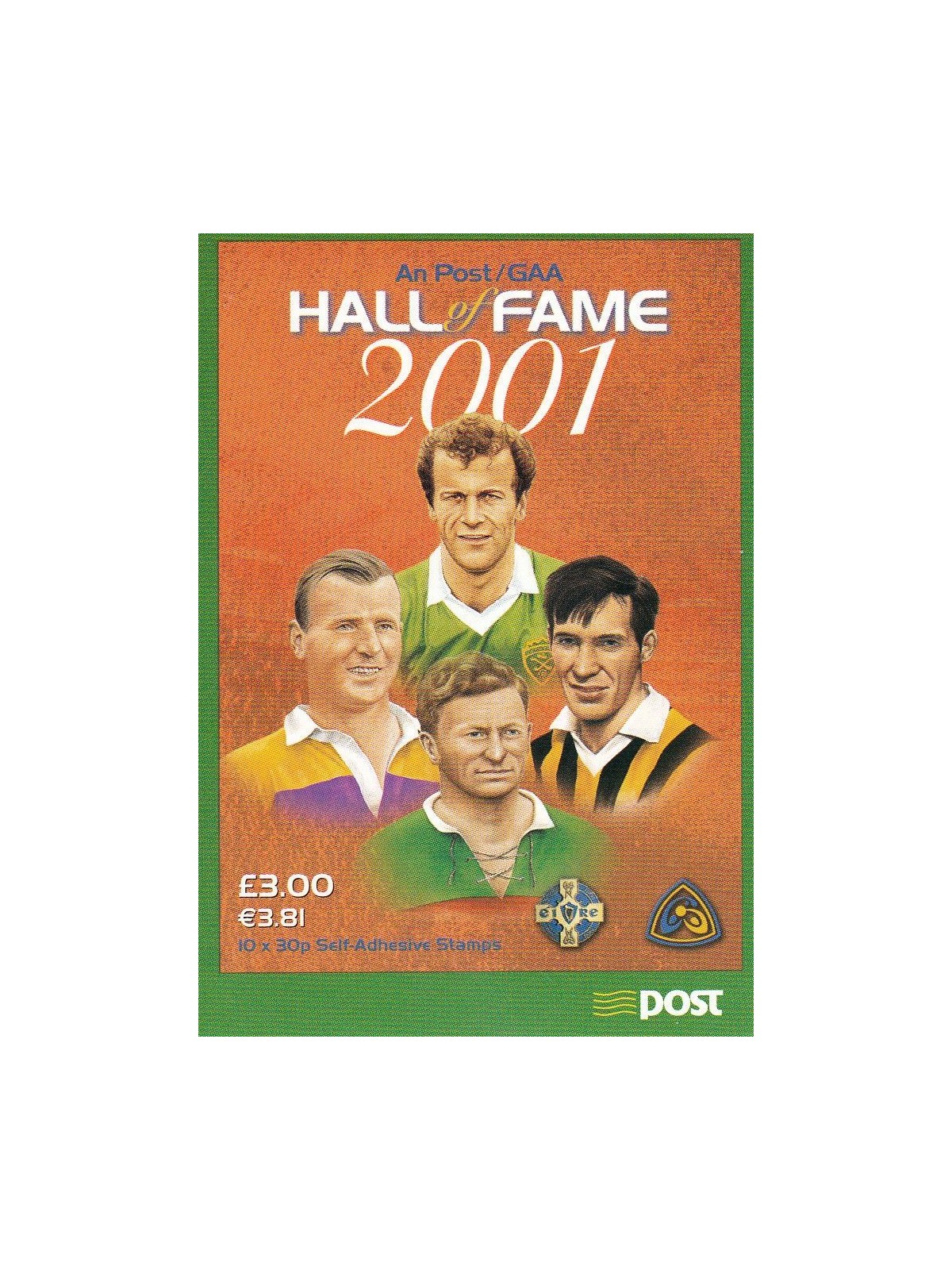 IRELAND 2001 Gaelic Athletic Association 1 booklet MNH**