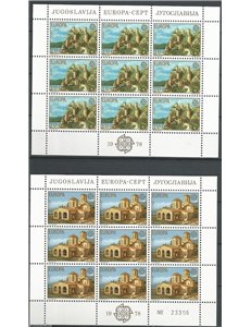 JUGOSLAVIA 1978 Europa 2 MF MNH**