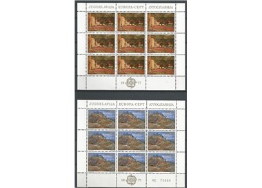 JUGOSLAVIA 1977 Europa 2 MF MNH**