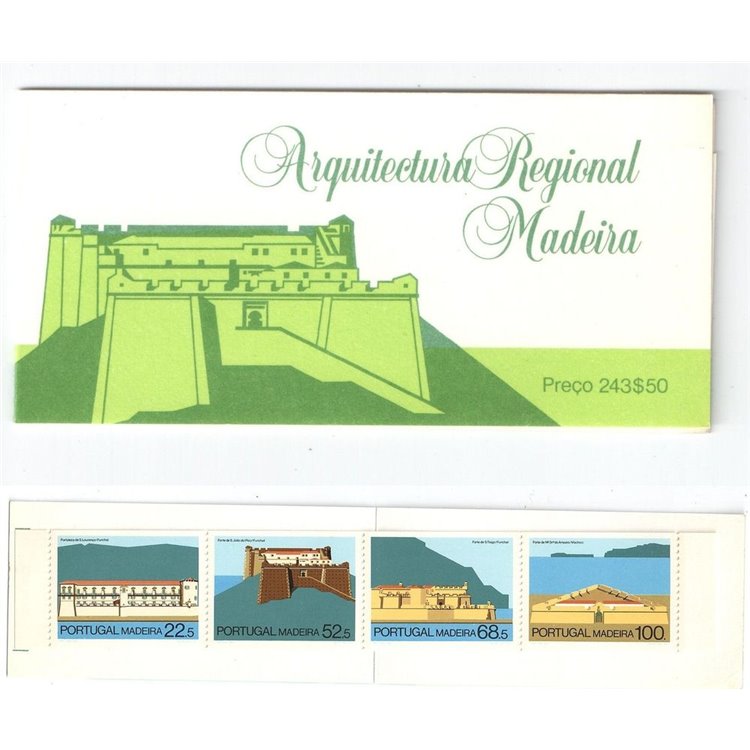 MADERA 1986 Fortezze locali 1 LB MNH**