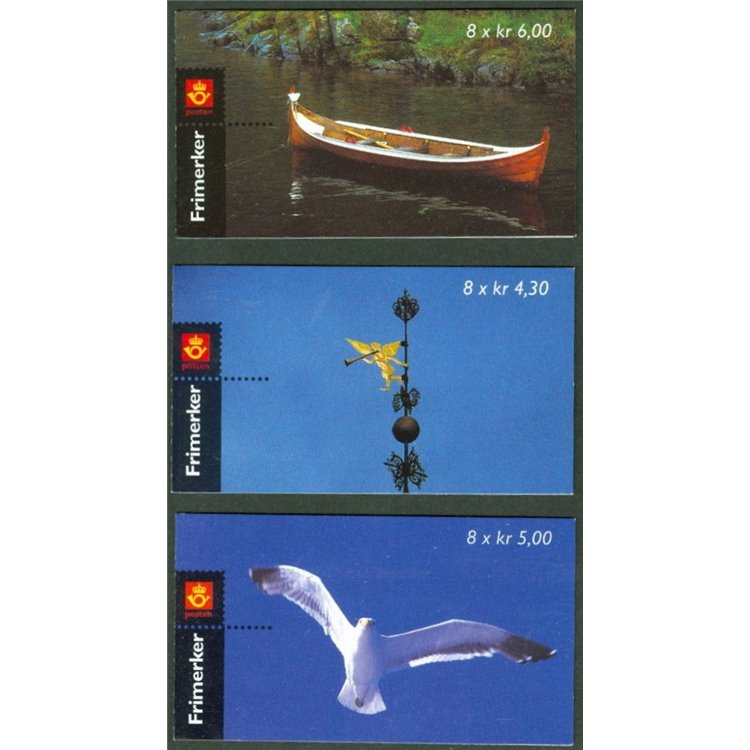 NORWAY 1997 Tourist 3 booklet MNH**