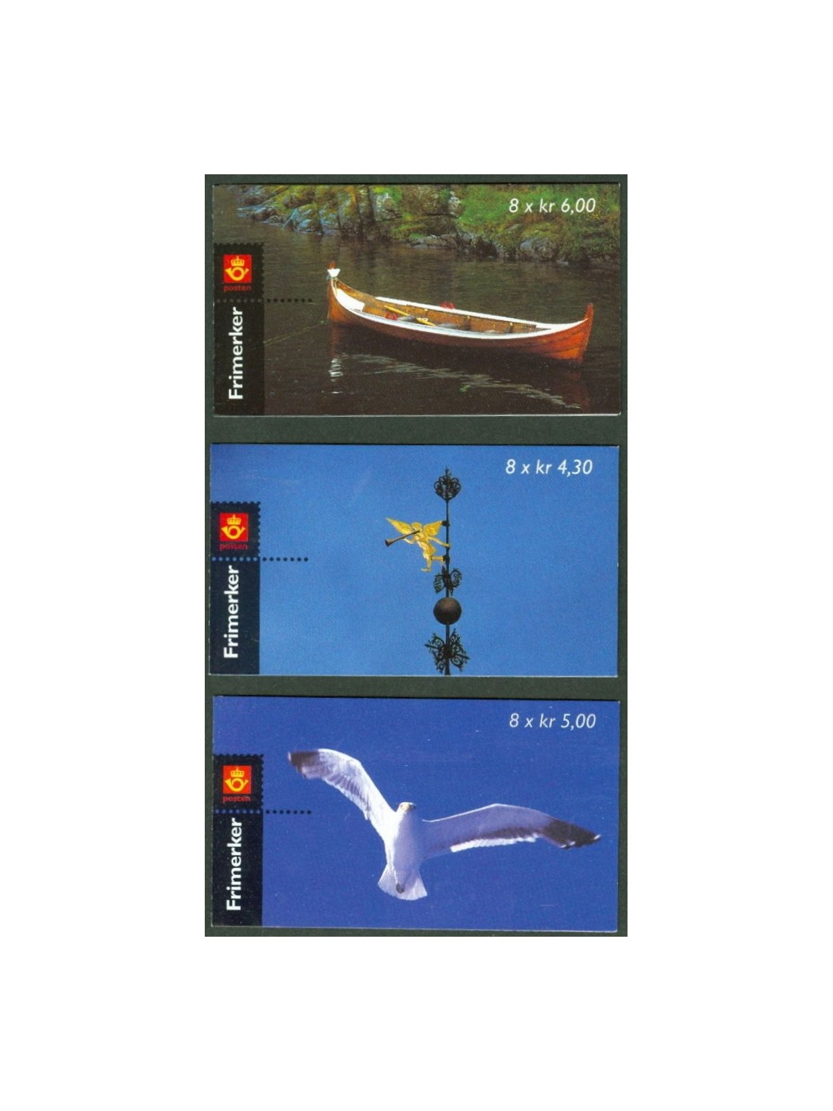 NORVEGIA 1997 Turistica 3 LB MNH**