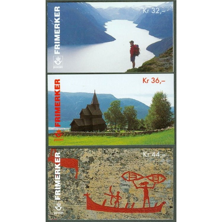 NORWAY 1996 Tourist 3 booklet MNH**